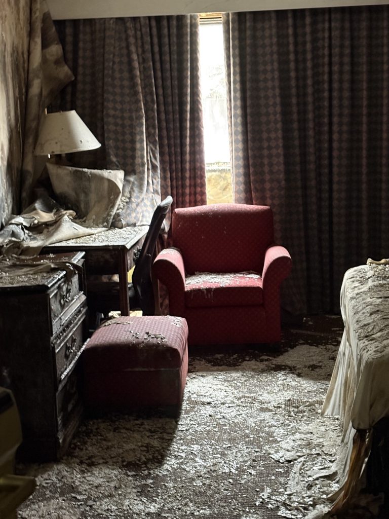 abandoned hotel