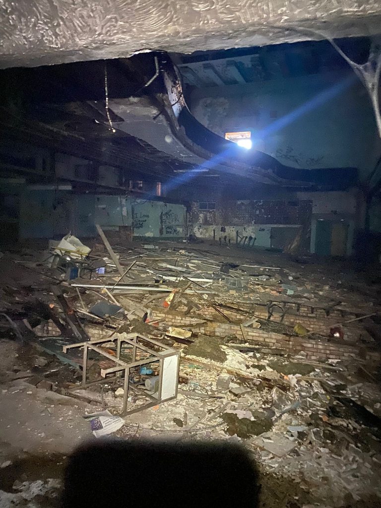 Abandoned odeon