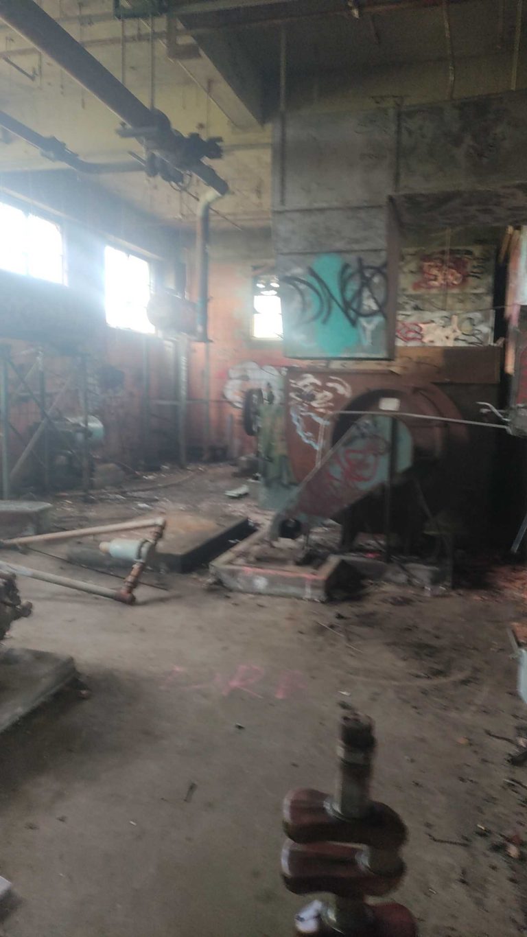 Abandoned military training ground