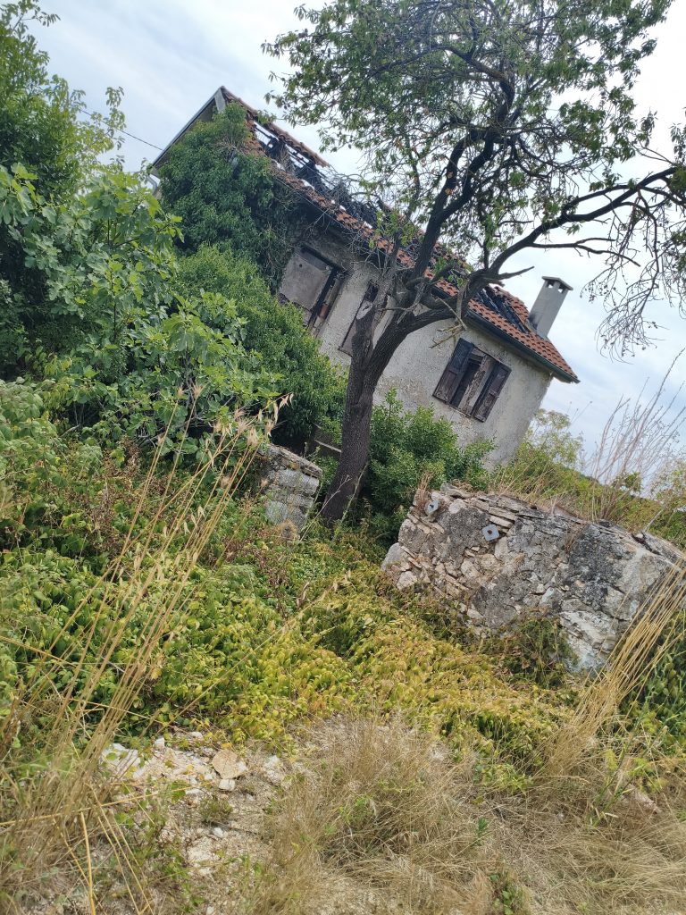 brunt down house